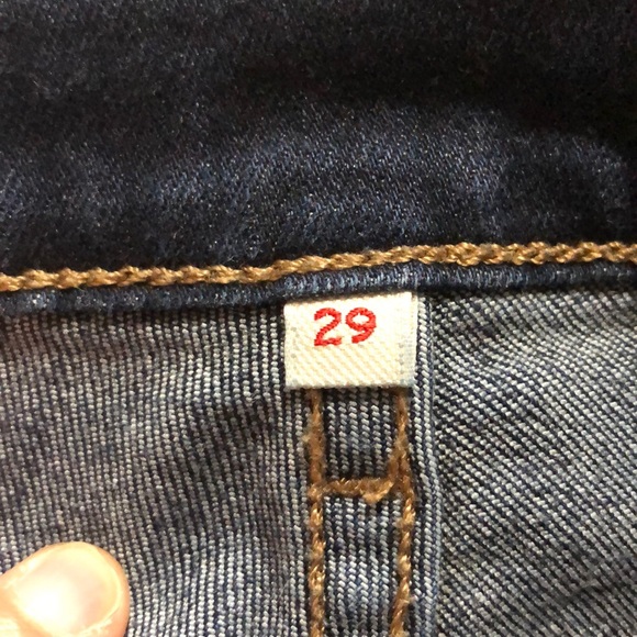 Levi’s crop rolled cuff jeans size 29 - Picture 7 of 8